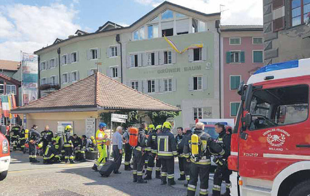 Soforthilfe von GEST Broker nach Brand